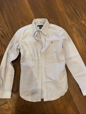Ralph Lauren striped button down shirt